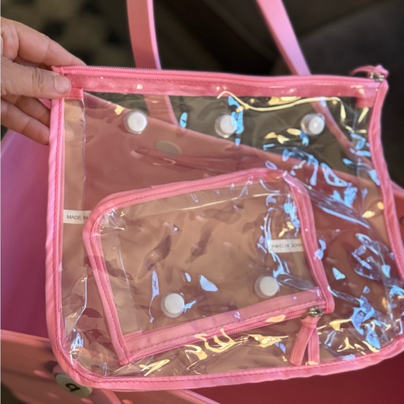 BOGG BAG large Pink Tote - Picture 5 of 7